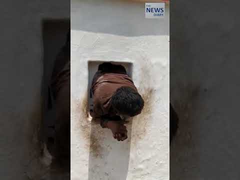 Burglar Trapped In The Act At Jhadupudi Jami Yellamma Temple In Kanchili Srikakulam Dist 