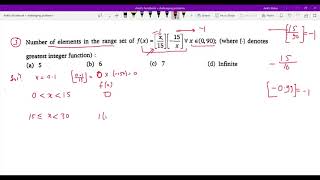 #3 Challenging problems on Greatest integer function for Jee main and Advanced | calculus | Function