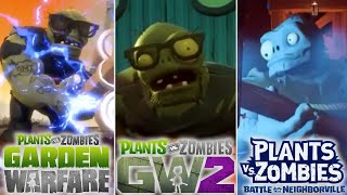 Evolution of Giga Gargantuar (2014 - 2019) - Plants vs Zombies Garden Warfare 1, 2 & Neighborville