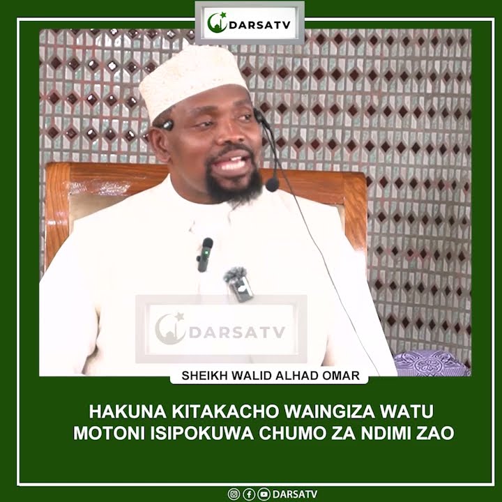 Hakuna Kitakacho Waingiza Watu Motoni Isipokuwa Chumo Za Ndimi Zao/Sheikh Walid  #film #arewa #movie