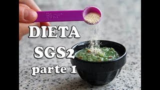 Dieta SGS2  para petauros parte 1