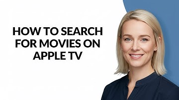 How to Search for Movies on Apple Tv - Julia
