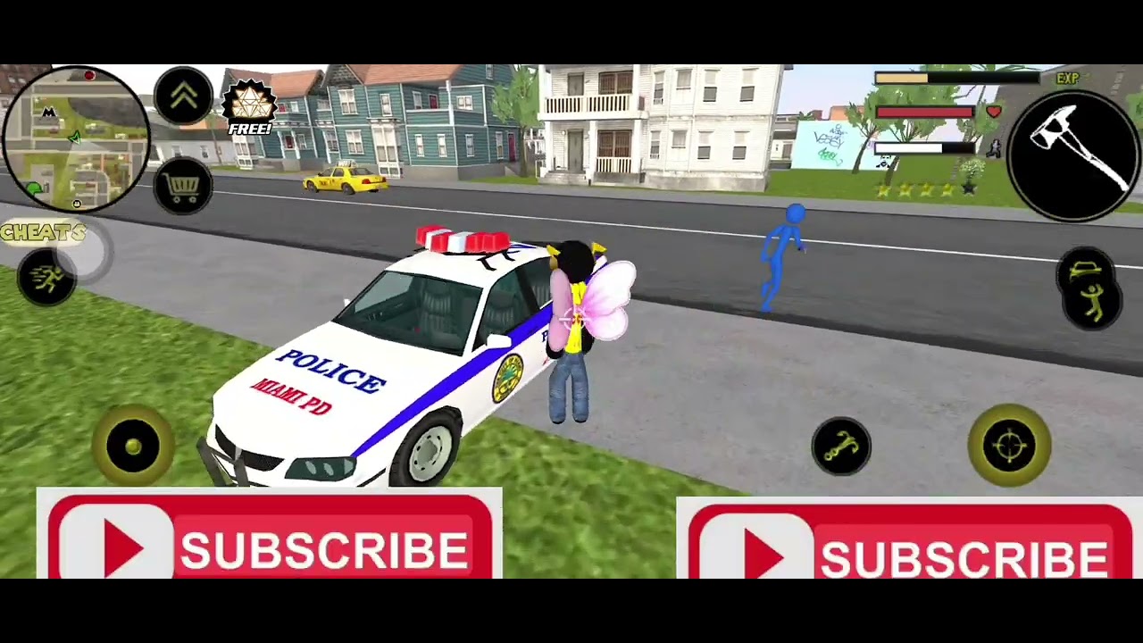 Iron Stickman Rope Hero (By Oscar Damian) Sped Up Gameplay | Inspired By 