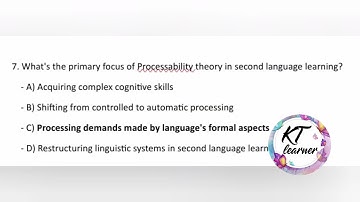 ENG 504 | VU Quiz 2 | part 1| 2023 | Models of Second Language Learning | Lesson 13 | Topic 75 to 79