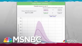 As Some States Go Soft On COVID-19 Mitigation, 'Every Day Counts' | Rachel Maddow | MSNBC screenshot 3