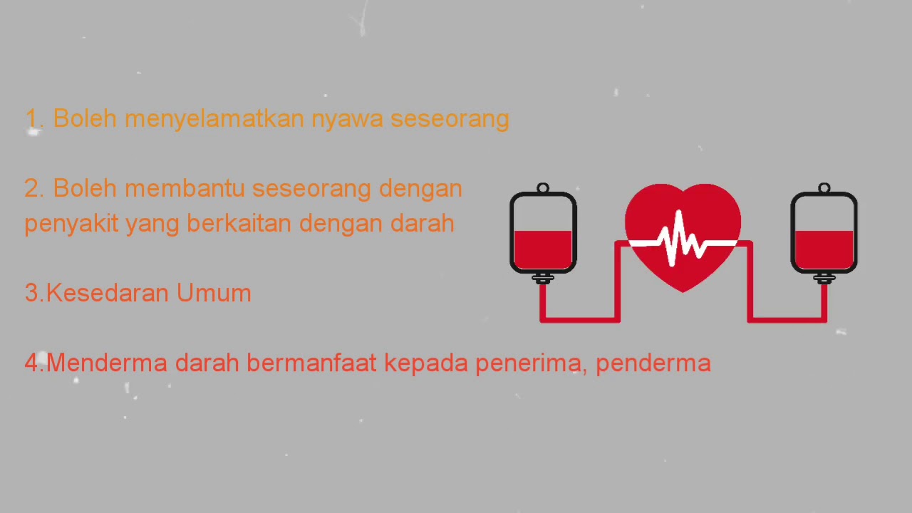 Dengan darah menderma berkaitan isu ⋆ Memulakan