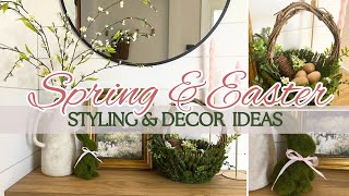 Spring \& Easter Decor Ideas | Spring  Decorating Ideas| Spring Decoration Ideas