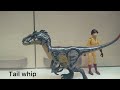 Amber Collection Velociraptor Stop Motion Test