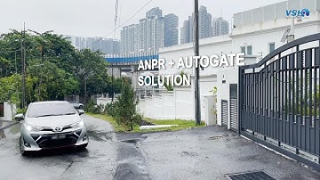 ANPR System with Auto Gate Solution by VSH Technology