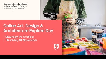 Art, Design & Architecture Explore Day 2021 | Dean