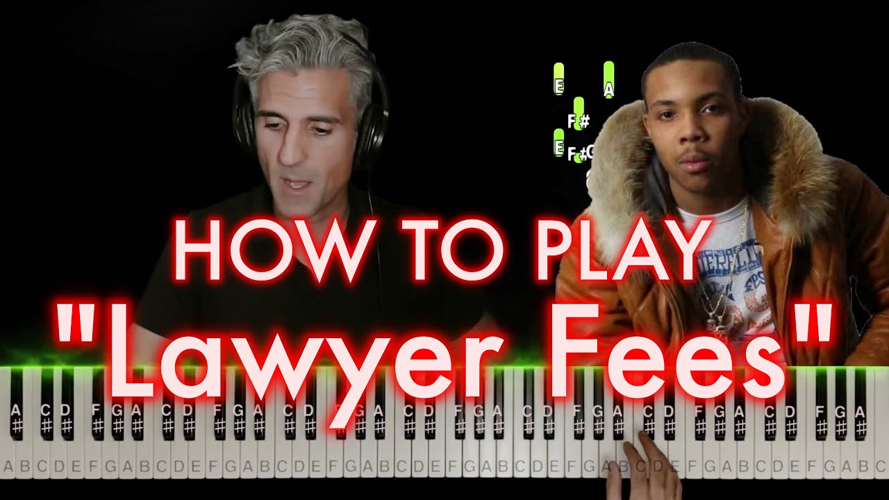 G Herbo ft. Polo G Lawyer Fees PIANO TUTORIAL Sheet Music Chords