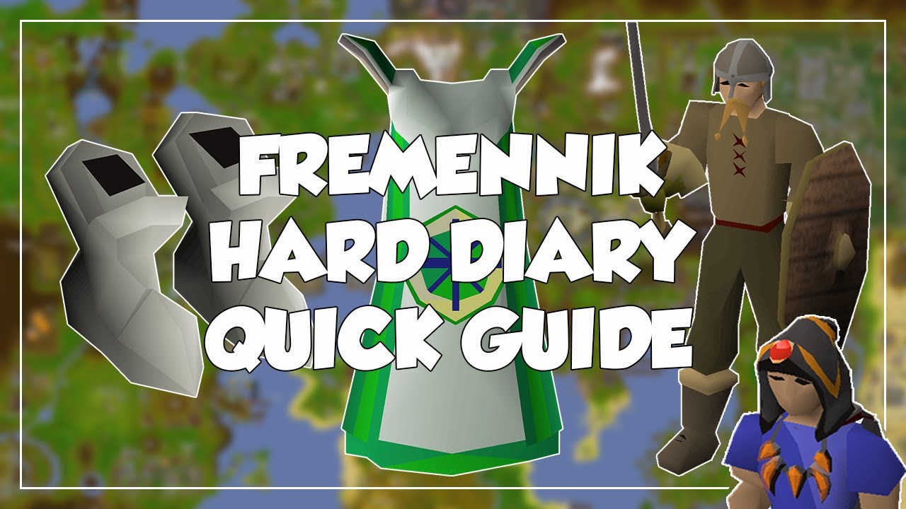 Fremennik Hard Diary Quick Guide Old School Runescape OSRS YouTube Fremennik Hard Diary Quick Guide Old School Runescape OSRS YouTube