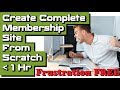 How To Create a Membership Site With Paid Memberships Pro