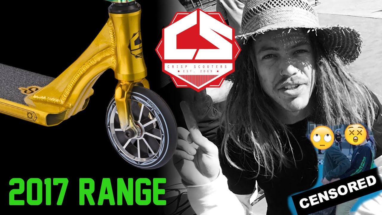2017 Crisp Scooter Range With Brenton Taylor!