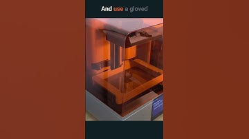 Quick tip -- Cleaning up after a print failure on the #form4 #formlabs #sla