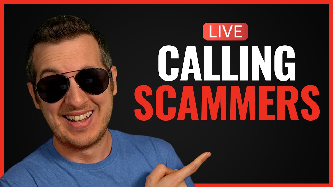 Calling Phone Scammers (and making them angry) Live