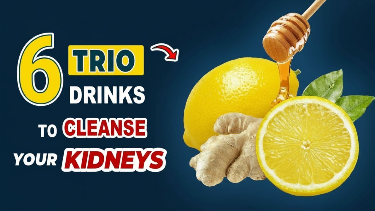 Avoid Dialysis: 6 Tasty Three-Ingredient Drinks to Cleanse and Protect Your Kidneys