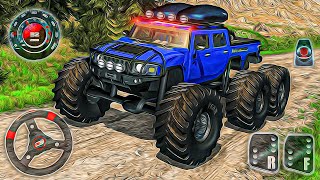 4x4 Monster Truck Racing Simulator - Pickup Truck Hill Driving 3D - Best Android GamePlay screenshot 2