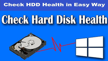 Check Hard Disk Health Using Windows and MAC in Urdu Hindi Tutorial - Simple way to check HDD health