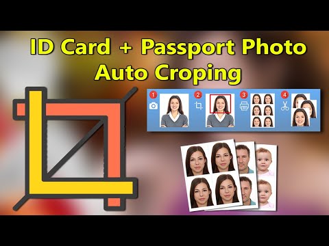 ID Photo + Passport Auto Cropping Software