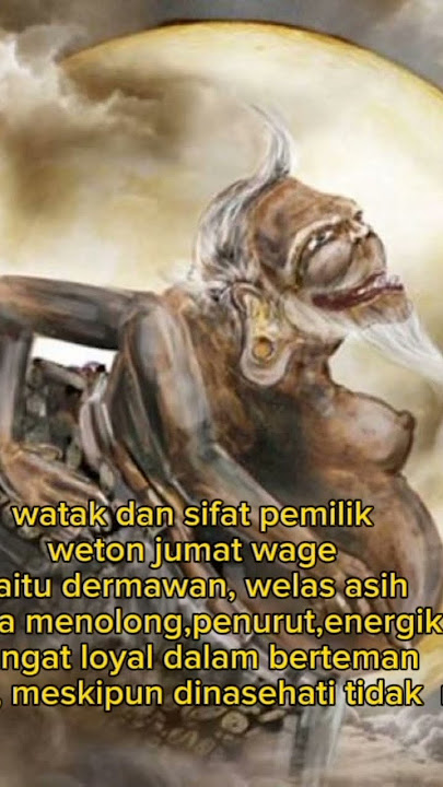 karakter  orang Jumat Wage  #primbonjawa #triatenov