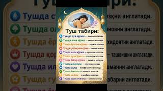 Tush tabiri: Tushingiz siri ochiladi!