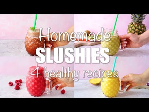 Homemade Fresh Fruit Summer Slushies!