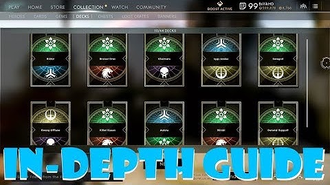 Paragon - In Depth v42 Deck Building Guide and Walkthrough