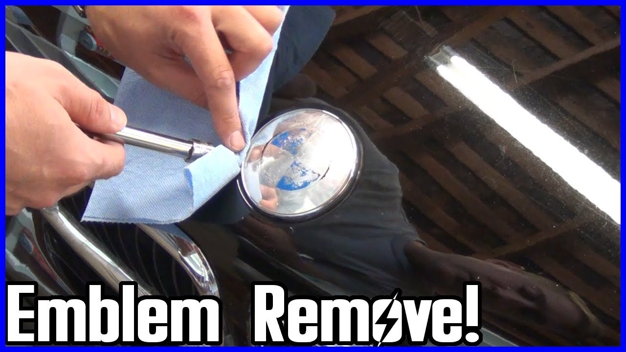 How to Remove and Replace Hood and Wheel Emblems on any BMW YouTube