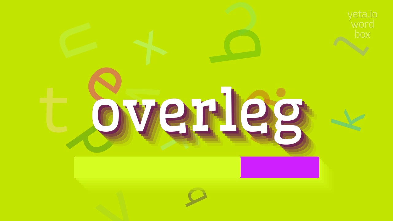 How to say "overleg"! (High Quality Voices)