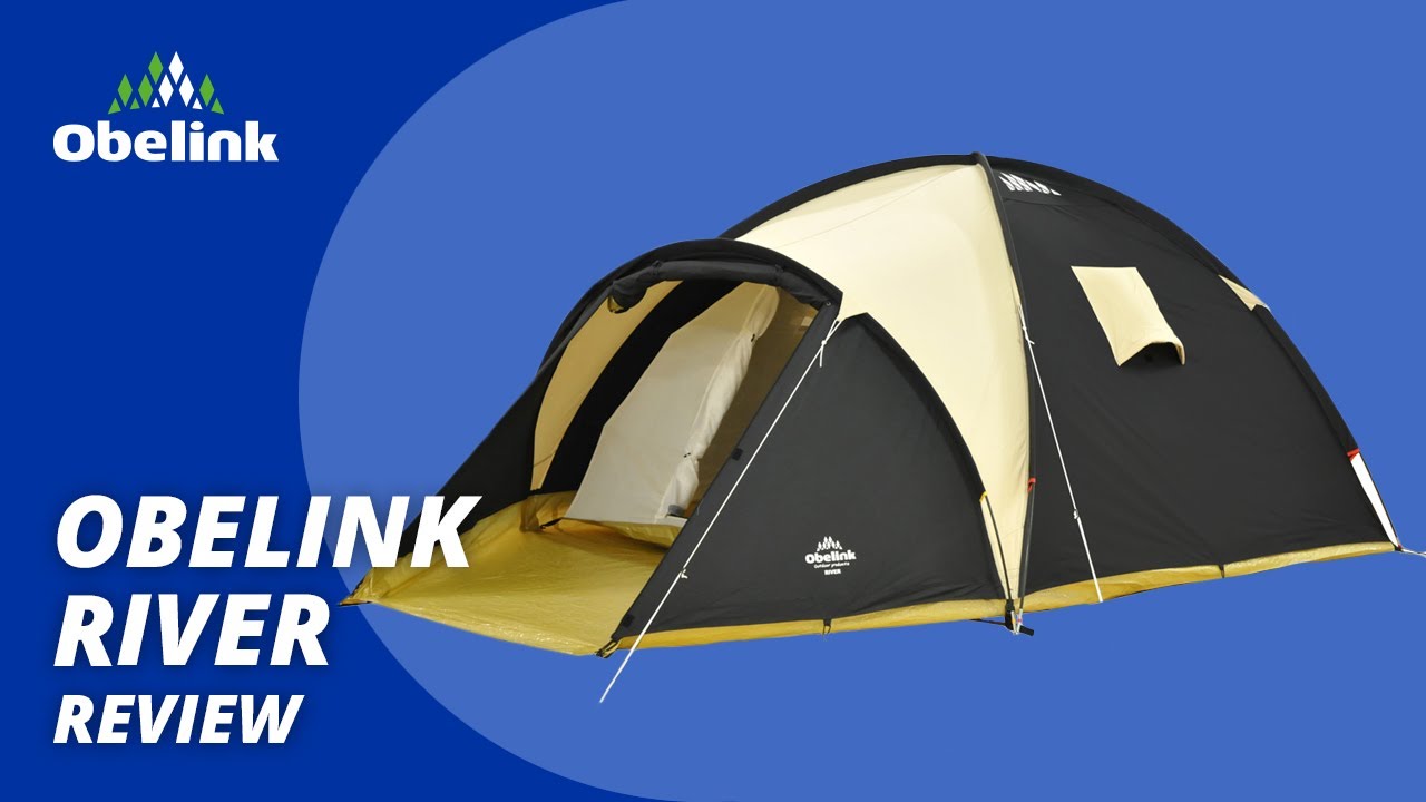 Obelink River Review | Ruime 3 persoons katoenen koepeltent | Obelink