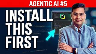 How to Install Python & PyCharm for MAF | Agentic AI for Testing #5