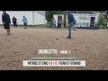 Concours interne du club - Partie N° 2 -  Doublette - Patrice et Eric VS Véro et Gérard - 29/06/2024