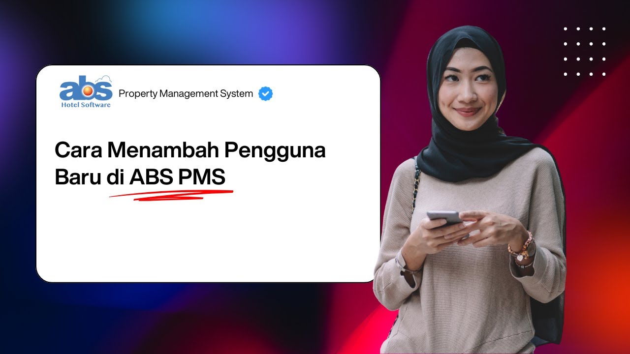 Cara Menambah Pengguna Baru di ABS PMS - YouTube