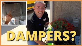 My house doesn't have dampers! Is it possible to install dampers in existing ductwork?