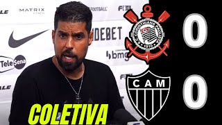 Coletiva Ao Vivo Pós Jogo - Corinthians X Atlético-Mg -