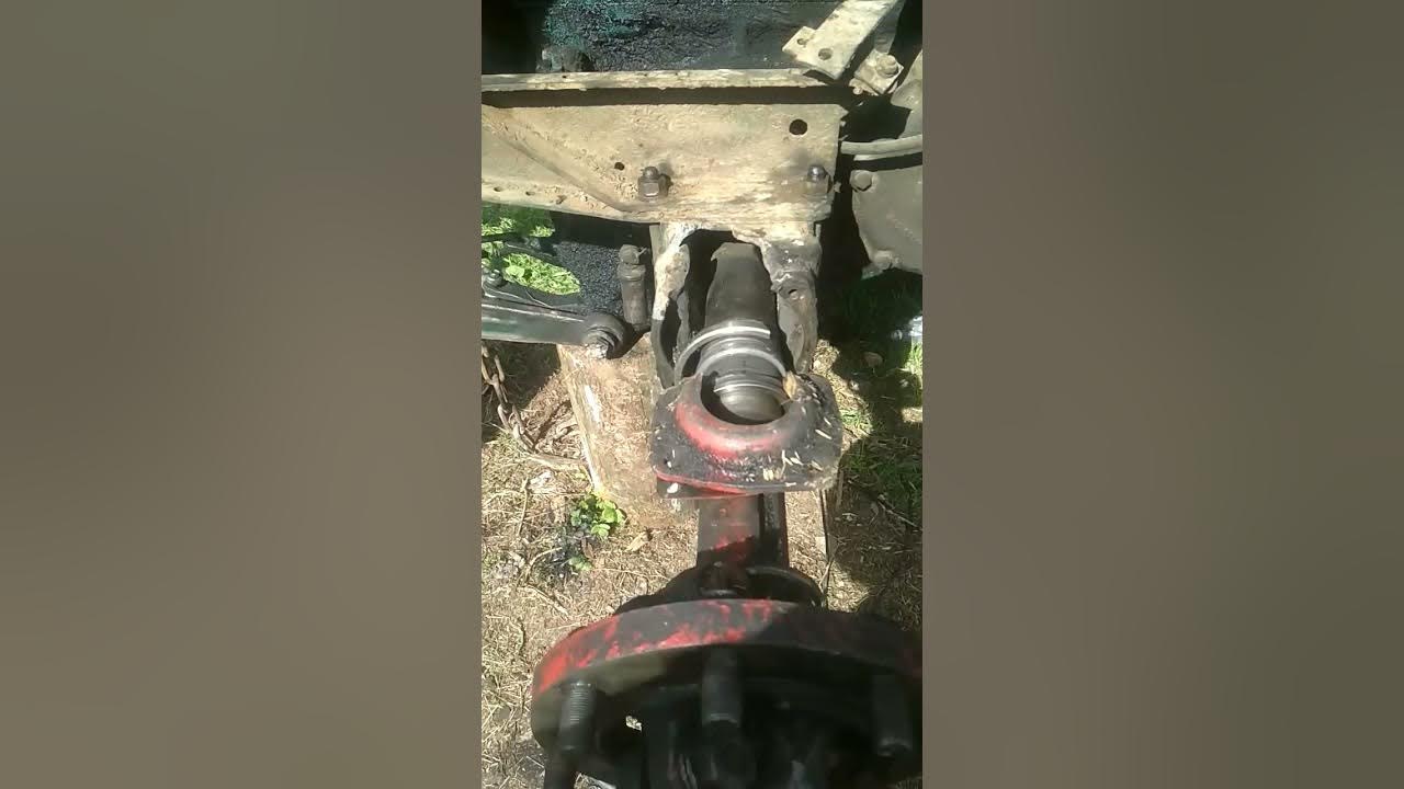 Замена подшипника в полуоси трактора МТЗ 892 первый день,начало - YouTube