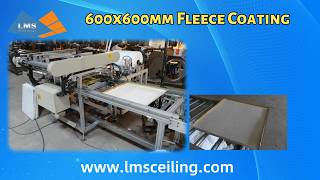Metal Ceiling Fleece Coating Machine