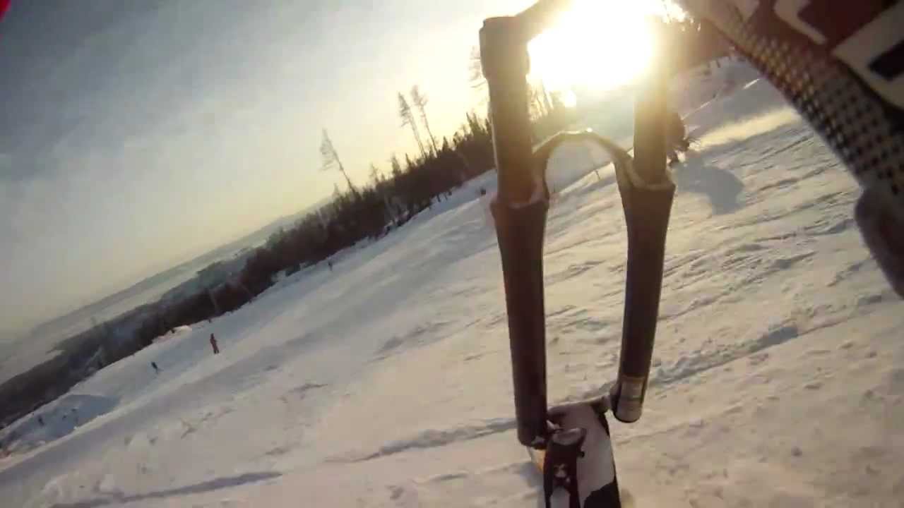 skibike ski bike GoPro HD SKIB2