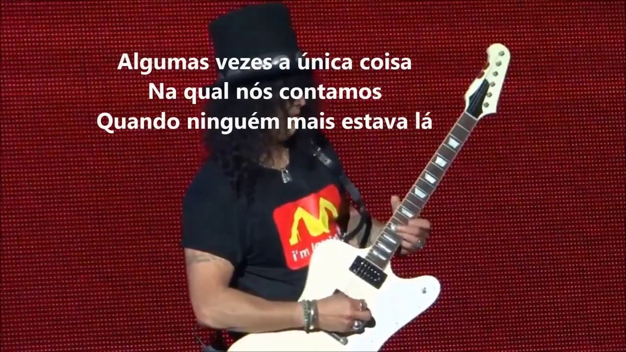 Guns N' Roses Catcher In The Rye Legenda/Tradução BR NITLT Tour