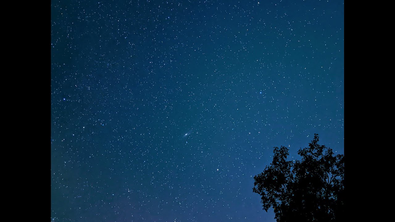Perseids Meteor Shower 2021 Pixel 5 Astrophotography Time Lapse YouTube