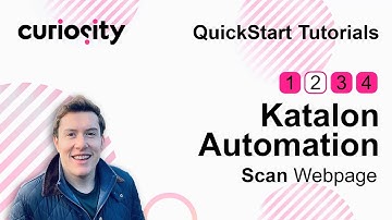 Scan a Webpage | QuickStart Katalon Automation | Test Modeller
