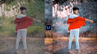 Lightroom Grey and orange tone photo editing tutorial || Lightroom se photo editing kaise kare