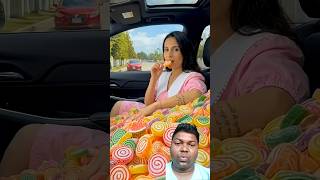 Asmr candy eating challenge