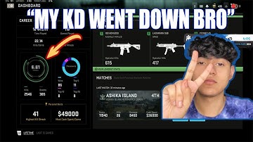 BIFFLE SHOWS HIS WARZONE 2.0 KD!