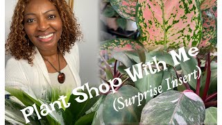 Plant Shop With Me (special surprise)