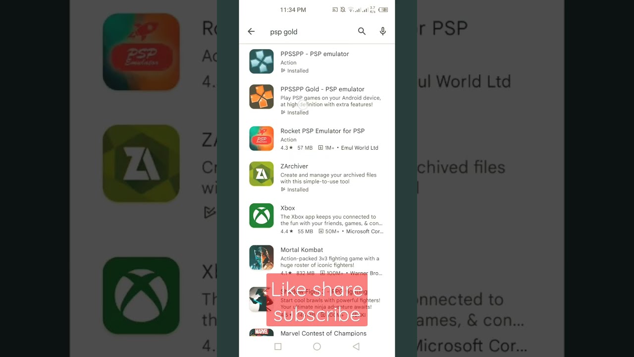  How TO DOWNLOAD PPSSPP GOLD IN MOBILE WITH PLAY STORE Viralvideo Playstore Gaming