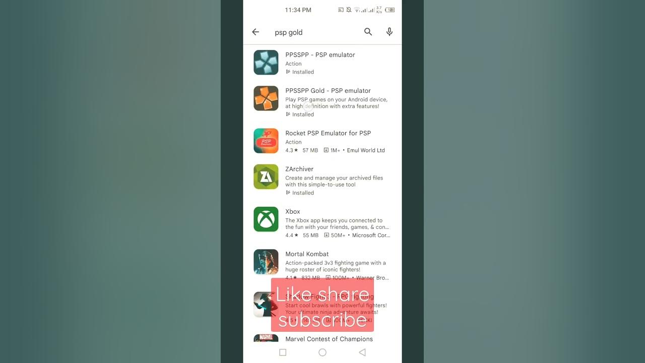 #how TO DOWNLOAD PPSSPP GOLD 🥇 IN MOBILE 📲 WITH PLAY STORE, 🔥🔥🔥 #viralvideo #playstore #gaming