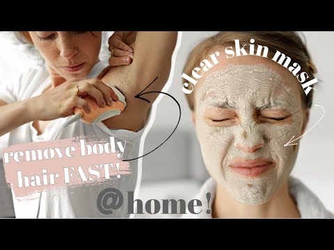 my-self-care-routine-at-home!-remove-body-hair,-facial-&-get-glowy-skin!
