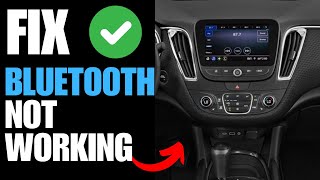 Chevy Malibu Bluetooth Not Working - How To Fix